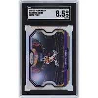Carte Panini Prizm Silver Prizm #1 SGC 8.5 authentifiée des Los Angeles Lakers de LeBron James 2020-21