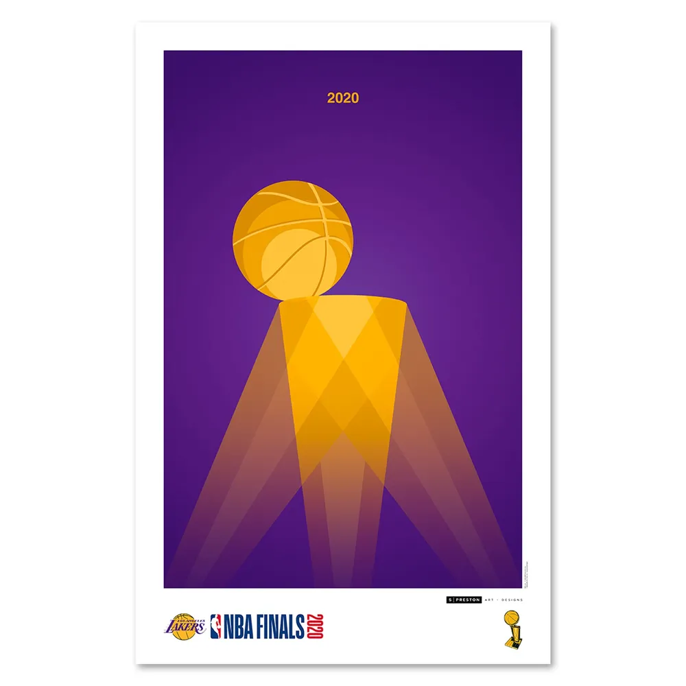 Men's Los Angeles Lakers Fanatics Branded Black 17-Time NBA Finals