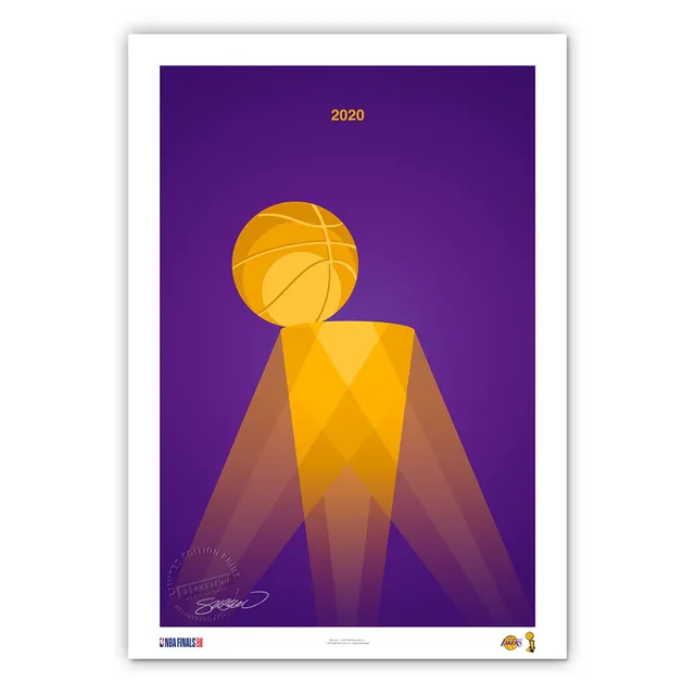 LeBron James 2020 NBA Championship Finals MVP Los Angeles Lakers Offic –  Sports Poster Warehouse