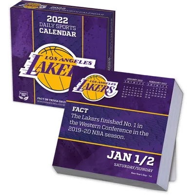 Los Angeles Lakers 2022 Box Calendar