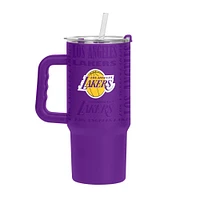 Verre à revêtement en poudre Replay de 24 oz des Los Angeles Lakers