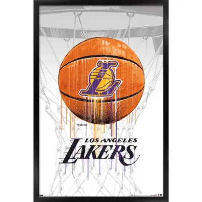 Los Angeles Lakers 35" x 24" Framed Poster