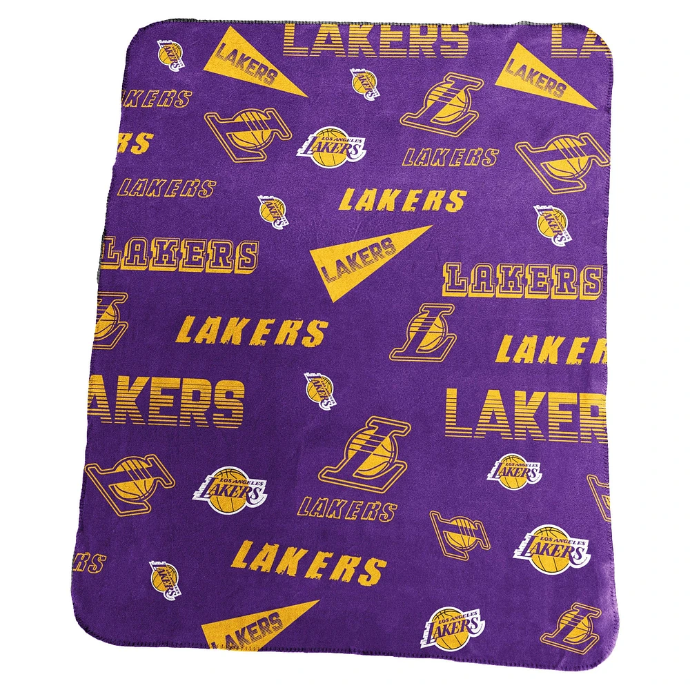 Couverture polaire classique Los Angeles Lakers 50" x 60"