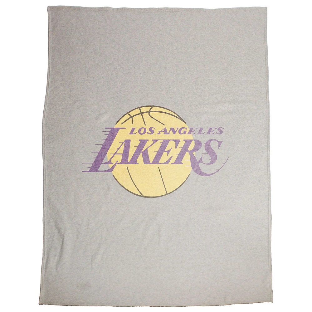 Couverture sweat-shirt des Lakers de Los Angeles 54" x 84"