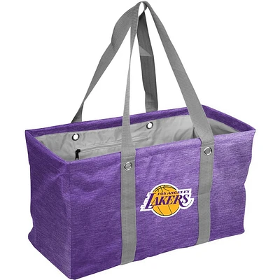 Los Angeles Lakers Crosshatch Picnic Caddy Tote Bag