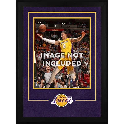 Cadre vertical Deluxe 16'' x 20'' des Los Angeles Lakers avec logo de l'équipe
