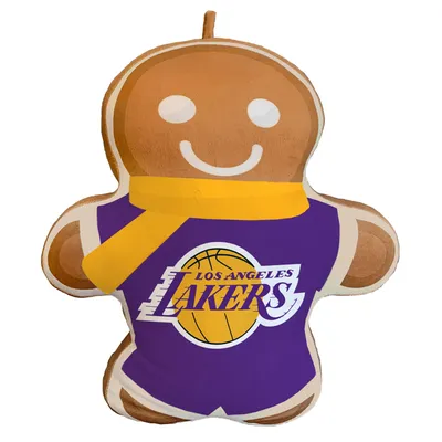Los Angeles Lakers Gingerbread Holiday Plushlete