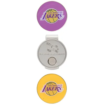 Los Angeles Lakers Hat Clip & Ball Markers Set