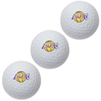 Los Angeles Lakers Pack of 3 Golf Balls