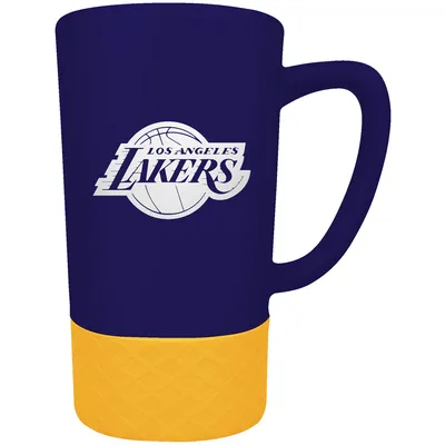 Los Angeles Lakers Team Logo 16oz. Laser Etched Jump Mug