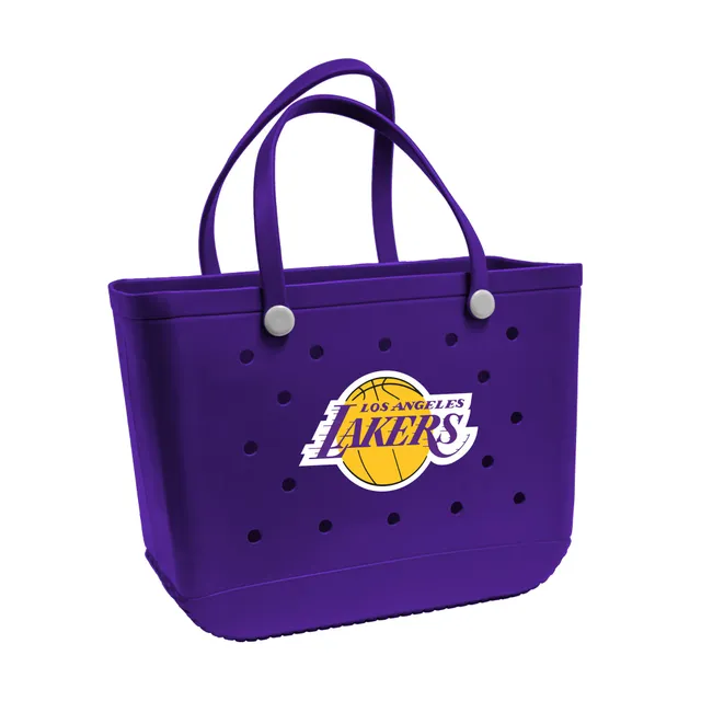 Lids Los Angeles Lakers To Go Clear Crossbody Tote Bag