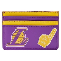 Porte-cartes Loungefly Los Angeles Lakers Patch Icons