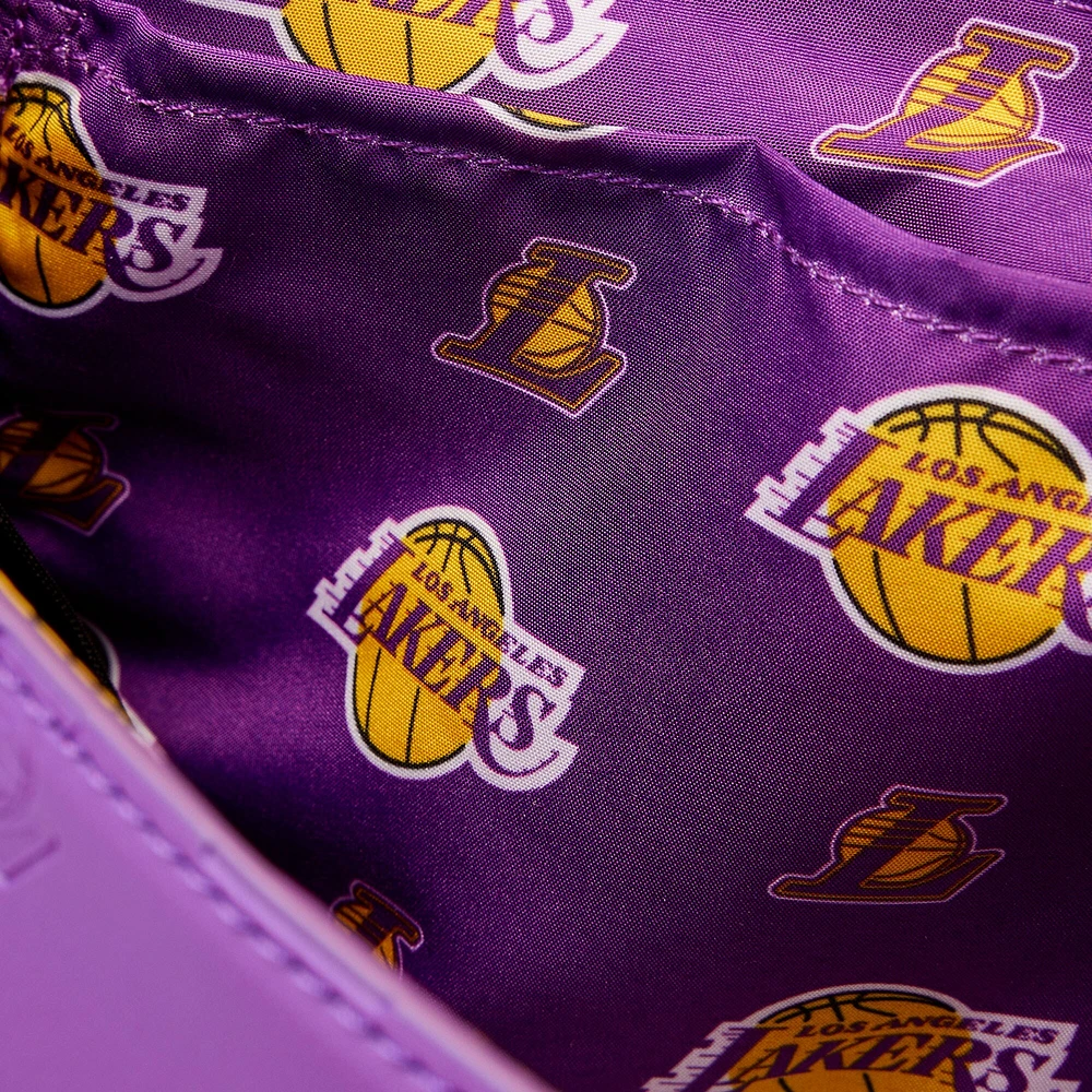 Sac à bandoulière Loungefly Los Angeles Lakers Patch Icons