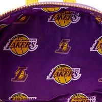 Loungefly Los Angeles Lakers Patches Mini Backpack