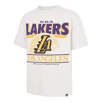 T-shirt blanc pour homme Los Angeles Lakers City Edition Shifty Foundation '47