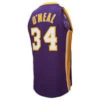 Men's Mitchell & Ness Shaquille O'Neal Purple Los Angeles Lakers 2000 NBA All-Star Game Authentic Jersey
