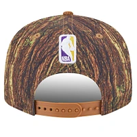 Pin Snapback 9FIFTY Camo Los Angeles Lakers Victory Grove Forest pour homme de New Era