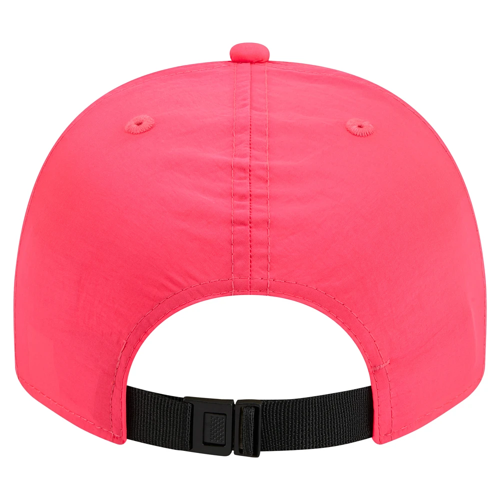 Men's New Era Pink Los Angeles Lakers Injection Everyday Golfer Adjustable Hat