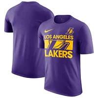 Men's Nike Purple Los Angeles Lakers Courtside This Is Our Year T-Shirt