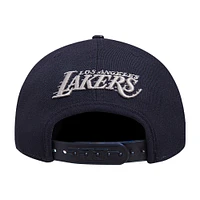 Men's Pro Standard  Cream Los Angeles Lakers French Terry Snapback Hat