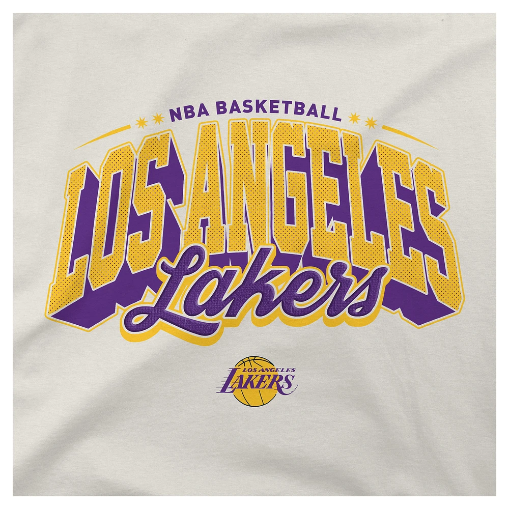 Men's Stadium Essentials  Cream Los Angeles Lakers Your Way Oversized Urban T-Shirt