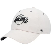 Casquette réglable Lunar Clean Up Los Angeles Lakers '47 crème pour homme
