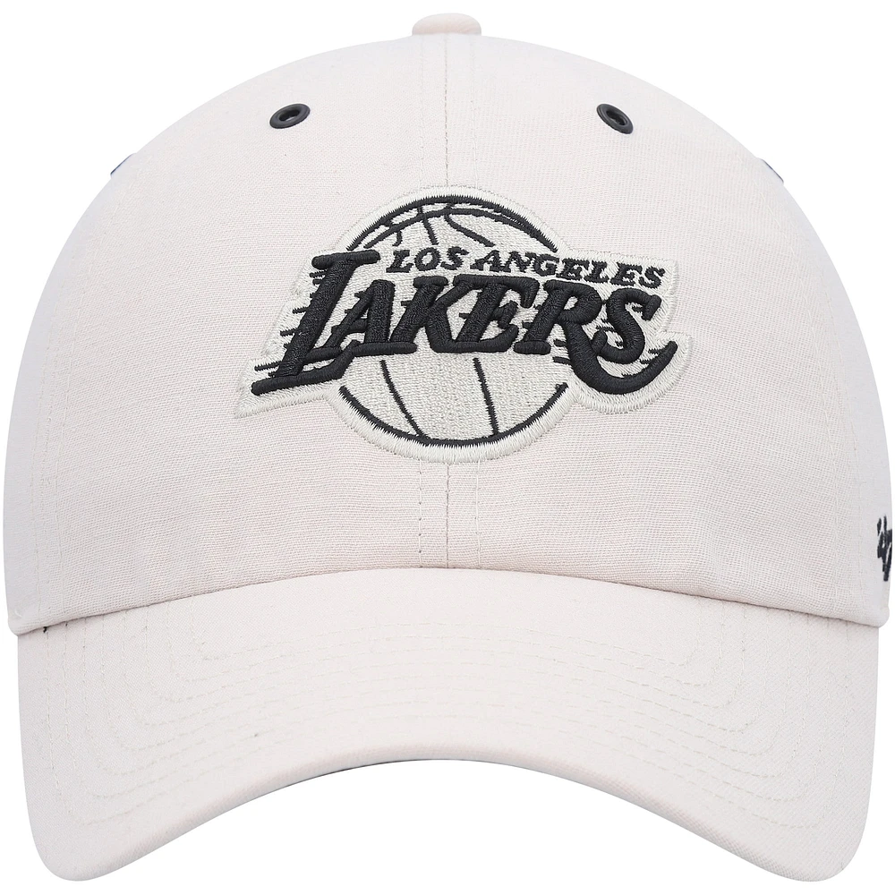 Casquette réglable Lunar Clean Up Los Angeles Lakers '47 crème pour homme