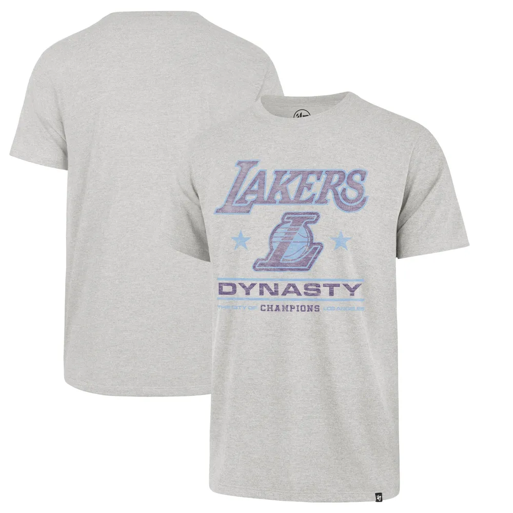 Men's Fanatics Branded Purple Los Angeles Lakers Wordmark T-Shirt