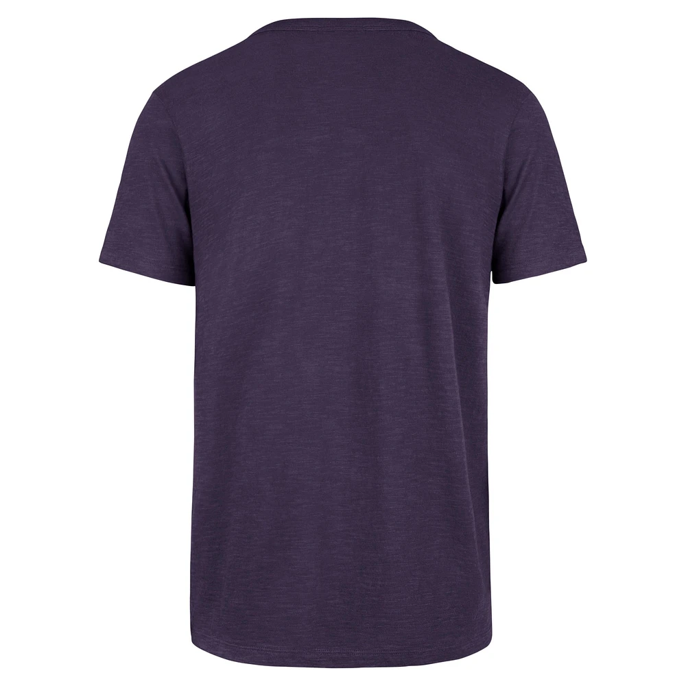 Men's '47 Purple Los Angeles Lakers All Out Scrum T-Shirt