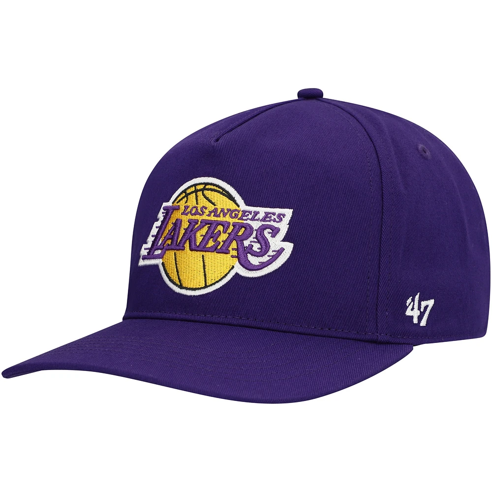 Casquette ajustable à logo Core Hitch pour homme Los Angeles Lakers '47 Purple