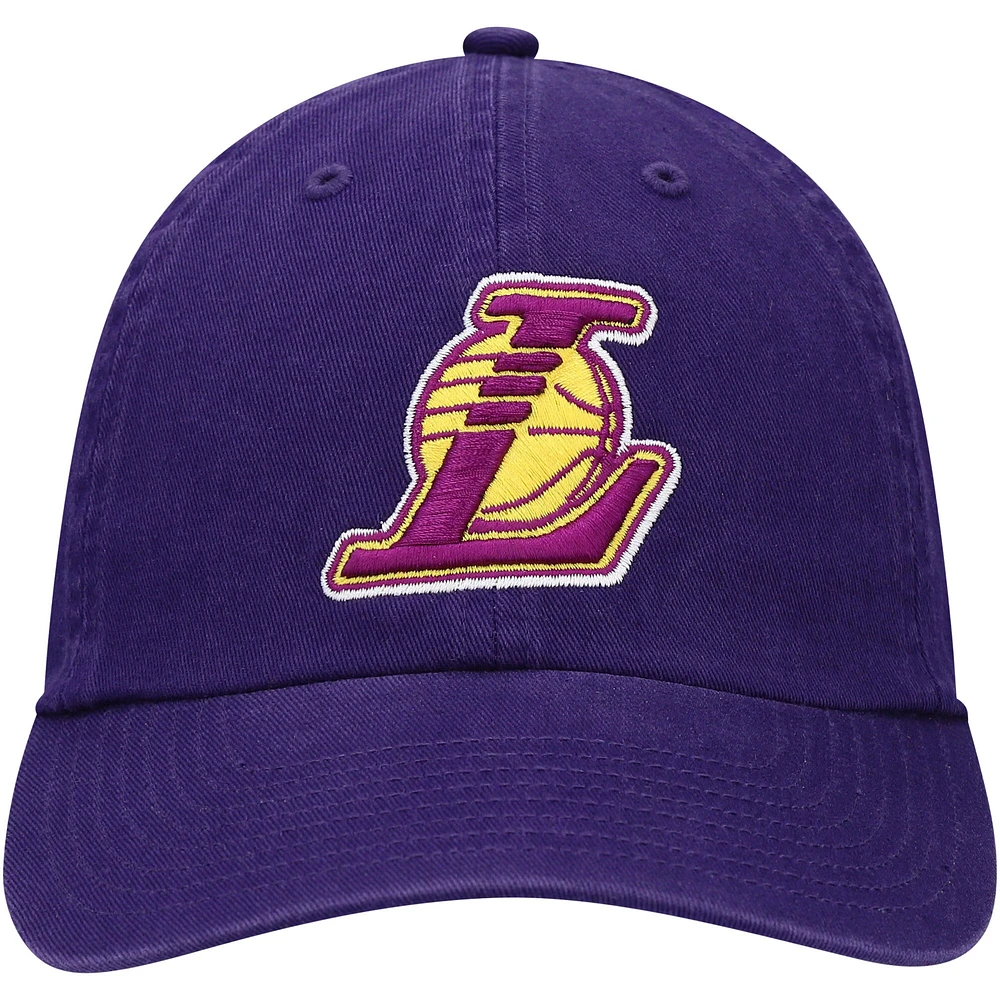 Casquette réglable '47 pour homme Los Angeles Lakers Logo Clean Up violet