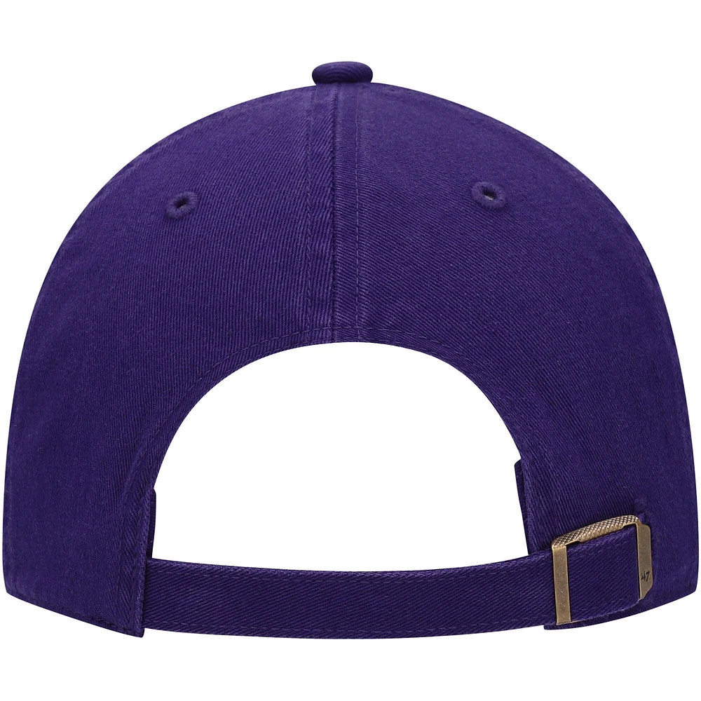 Casquette réglable '47 pour homme Los Angeles Lakers Logo Clean Up violet
