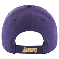 Casquette réglable MVP '47 violette des Los Angeles Lakers pour hommes