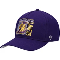 Casquette Snapback Reflex Hitch Los Angeles Lakers '47 violette pour homme