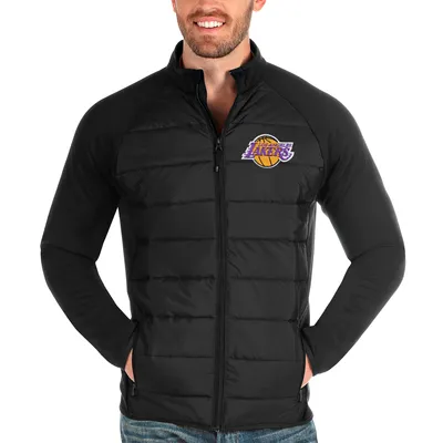 Los Angeles Lakers Antigua Altitude Full-Zip Jacket - Black