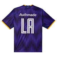 Men's Authmade x NBA Purple Los Angeles Lakers Soccer Kit Fashion Jersey