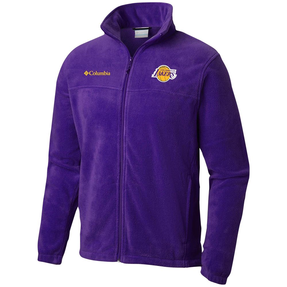 Men's Columbia Purple Los Angeles Lakers Steens Mountain 2.0 Full-Zip Jacket