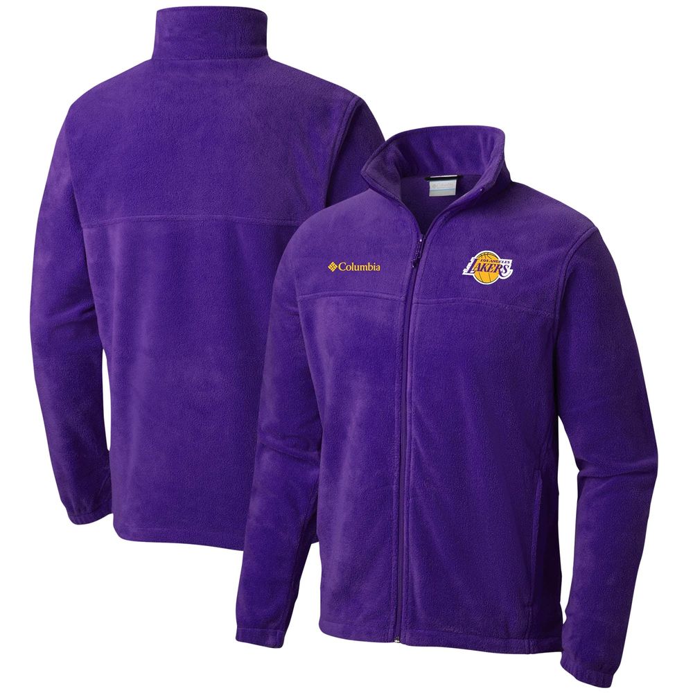 Men's Columbia Purple Los Angeles Lakers Steens Mountain 2.0 Full-Zip Jacket