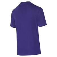 Ensemble de nuit pour homme avec t-shirt et pantalon en flanelle Los Angeles Lakers Vector violet/or Concepts Sport