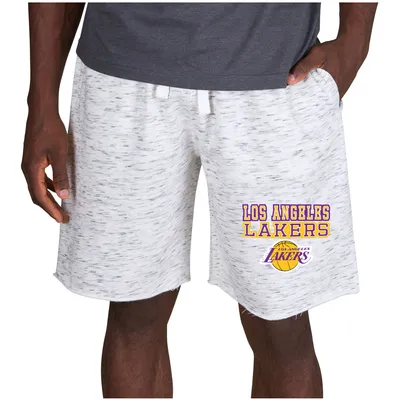 Men's Pro Standard Black Los Angeles Lakers Washed Neon Shorts