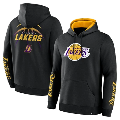 Men's Fanatics Black Los Angeles Lakers Legacy Guard Pullover Hoodie