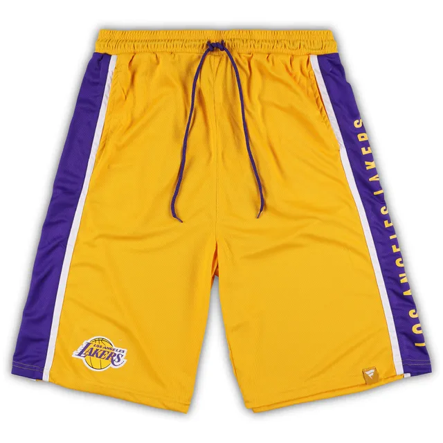 Fanatics Branded Purple Los Angeles Lakers Big & Tall Fadeaway Shorts