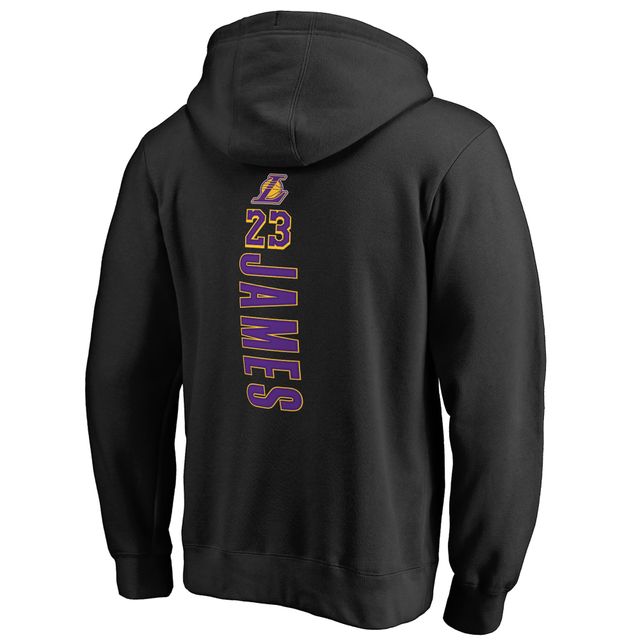 Nike Men's Nike LeBron James Heathered Gray Los Angeles Lakers Essential  Name & Number - Pullover Hoodie