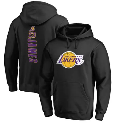 Pro Standard Men's Pro Standard LeBron James Gold Los Angeles Lakers Name &  Number Short Sleeve Pullover Hoodie