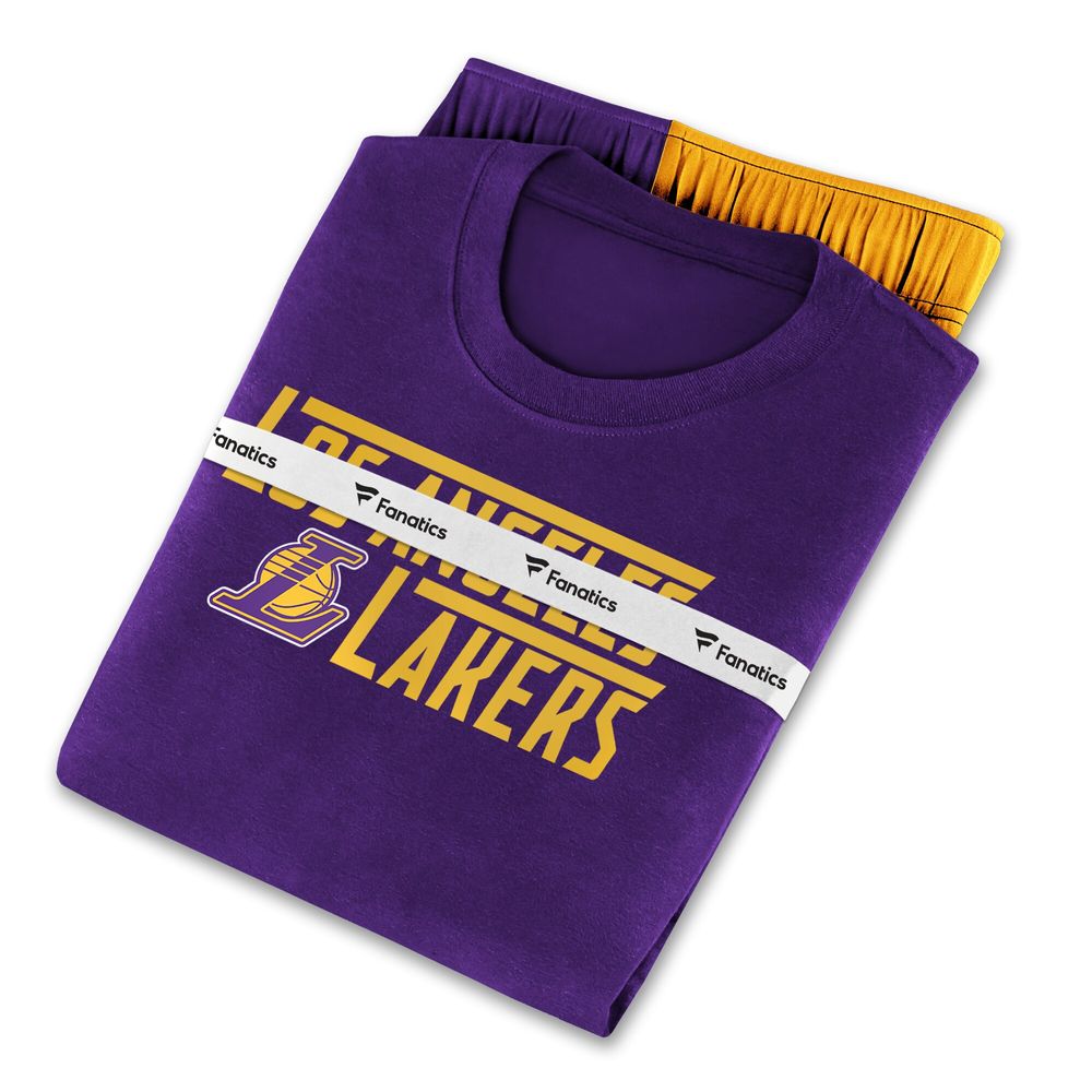 Women's Fanatics Branded Purple/Gold Los Angeles Lakers Record