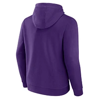 Men's Fanatics  Purple Los Angeles Lakers Primary Logo Pullover Hoodie