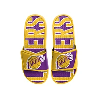 Men's FOCO Los Angeles Lakers Logo Gel Slide Sandals