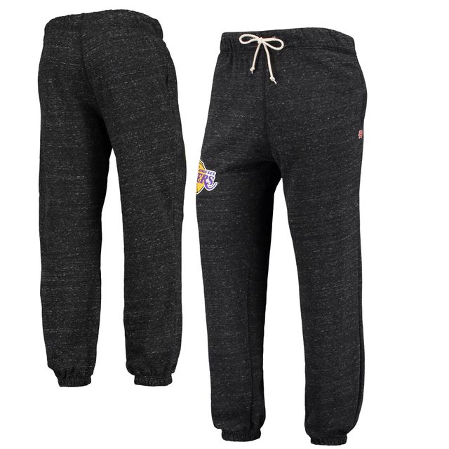 Pantalon de survêtement homme Homage Charcoal Los Angeles Lakers Tri-Blend