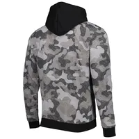 Men's Hugo Boss x NBA Black Los Angeles Lakers Camo Pullover Hoodie