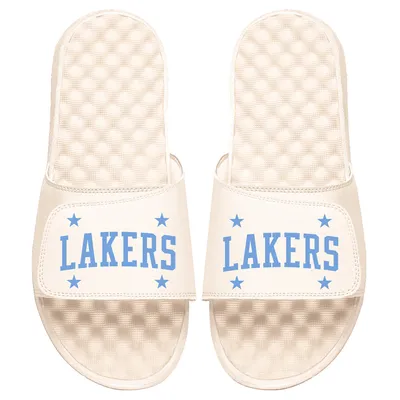 Los Angeles Lakers ISlide Slide Sandals - Cream